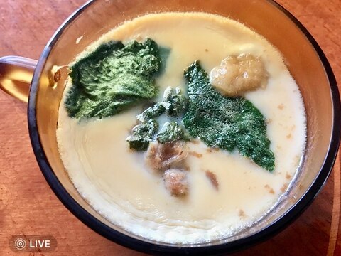 鶏とほうれん草のクリームスープ★